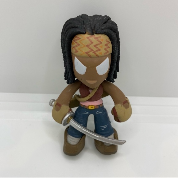 FUNKO POP! Walking Dead Mystery Mini Figures Michonne & Pet Daryl Dixon Zombie - Picture 4 of 9